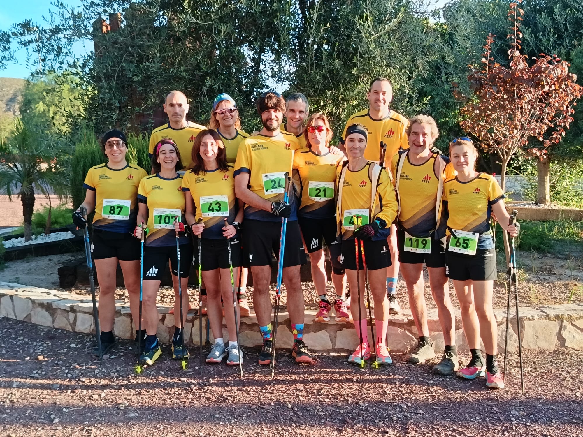 Selecció catalana de marxa nòrdica a Lorca, Campionat d’Espanya de seleccions autonòmiques 2026